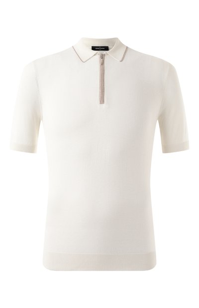 Мужская шелковое поло GRAN SASSO, арт. 43166/23506