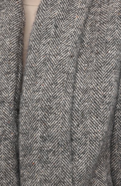 Шерстяная куртка ISABEL MARANT серого цвета по цене 106500 руб., арт. MA0887-20H020I/ANISEA, фото 5 Шерстяная куртка ISABEL MARANT, арт. MA0887-20H020I/ANISEA, фото 5