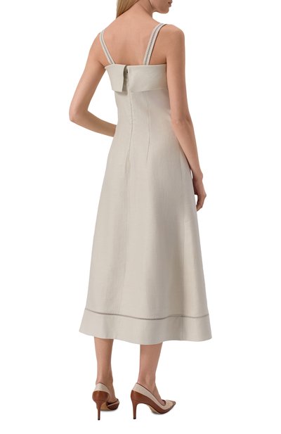 Льняное платье AGNONA, арт. TR0903/U3014, фото 4