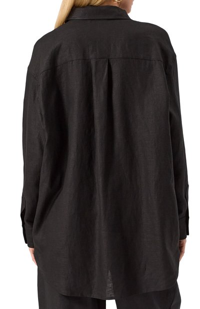 Льняная рубашка MVST, арт. TXBGM-Y074, фото 4