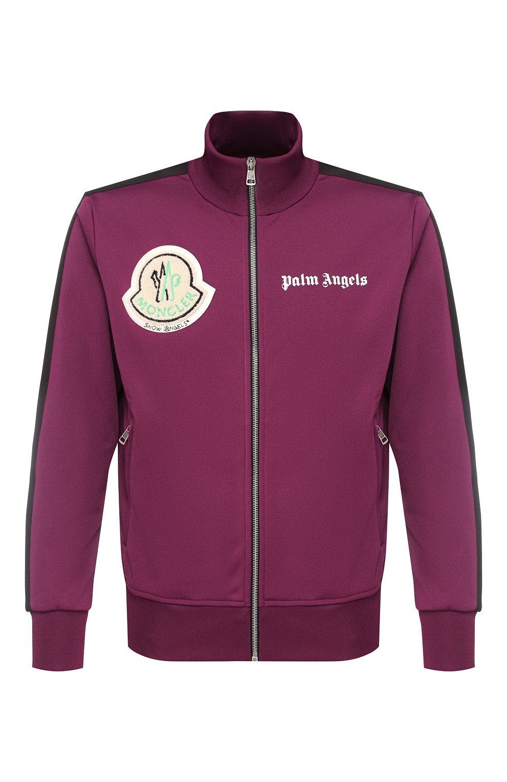 Мужской бордовый кардиган 8 moncler palm angels MONCLER GENIUS