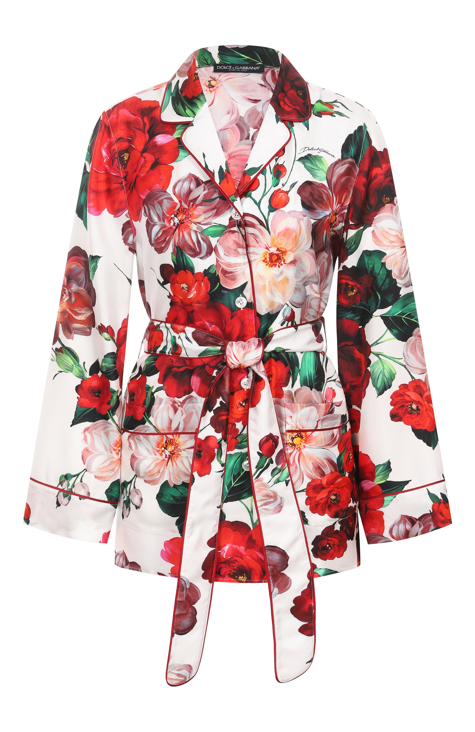 Шелковая рубашка DOLCE & GABBANA, арт. F5I89T/IS1ZD, фото 1