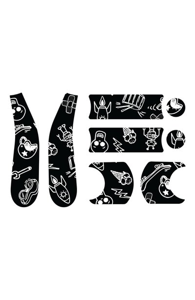 Набор наклеек на велосипед liki DOONA, арт. SP555-99-022-000, фото 1