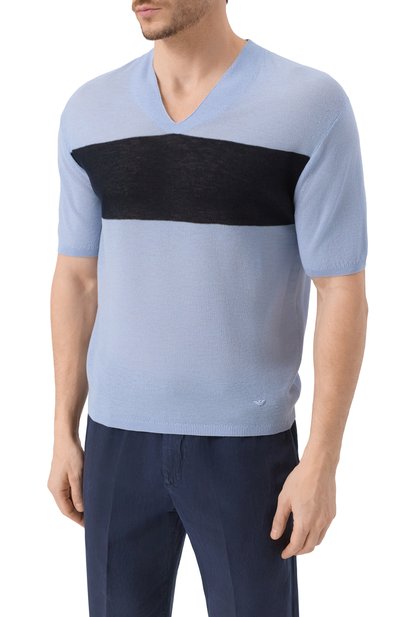 Пуловер из лиоцелла и шерсти EMPORIO ARMANI, арт. EM000675/AF14197, фото 3