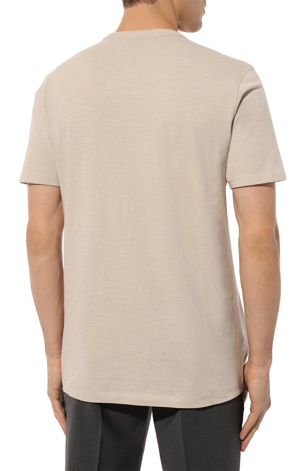 Хлопковая футболка BOSS ORANGE, арт. 50508243, фото 4