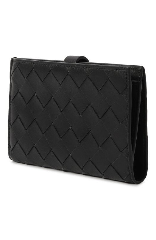Кожаное портмоне Bottega Veneta 609070/V3UH2 Чёрный  609070/V3UH2 Фото 2