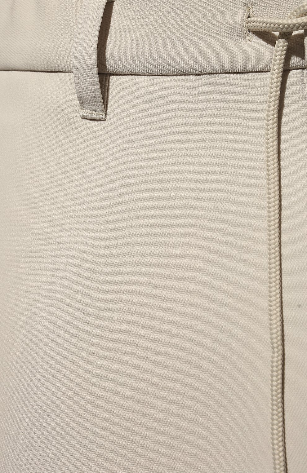 Брюки KAZUYUKI KUMAGAI кремового цвета по цене 40900 руб., арт. AP21-003, фото 5 Брюки KAZUYUKI KUMAGAI, арт. AP21-003, фото 5