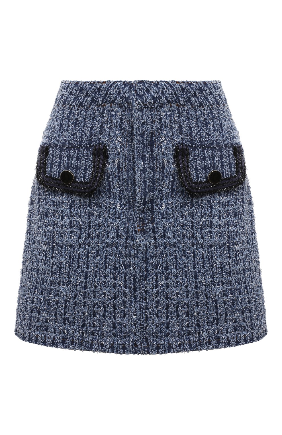 Джинсовая юбка SELF-PORTRAIT, арт. PF24-826SK-BL, фото 1