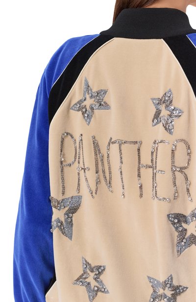 Бархатная толстовка VALENTINO разноцветного цвета по цене 285500 руб., арт. 8B3MF25G/A4U, фото 5 Бархатная толстовка VALENTINO, арт. 8B3MF25G/A4U, фото 5