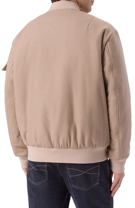 Бомбер Kiton UGK136MK0279H04 Бежевый  UGK136MK0279H04 Фото 4