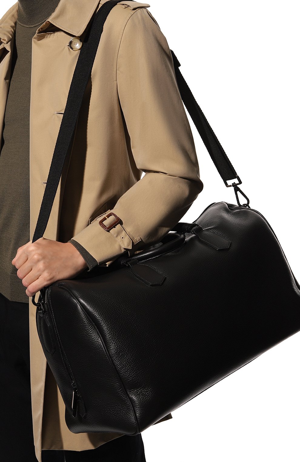 Кожаная дорожная сумка CANALI, арт. P325152/NA00051, фото 2