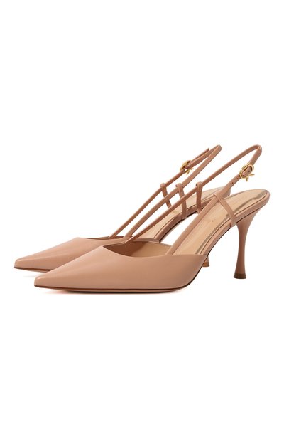 Женские кожаные туфли ascent GIANVITO ROSSI, арт. G95335.85LAC.VITPEAH