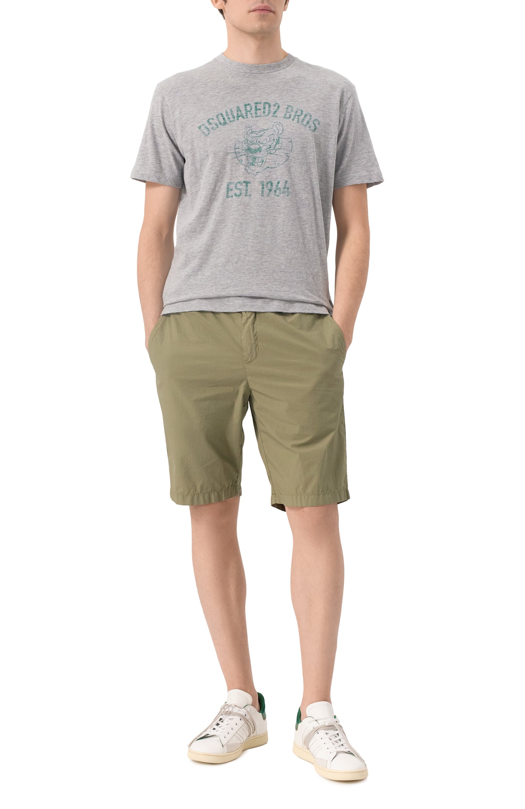 Футболка из хлопка и вискозы DSQUARED2, арт. S74GD1381/S22146, фото 2