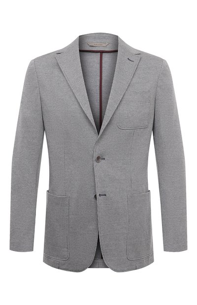 Хлопковый пиджак CANALI, арт. J0147/JJ02698, фото 1