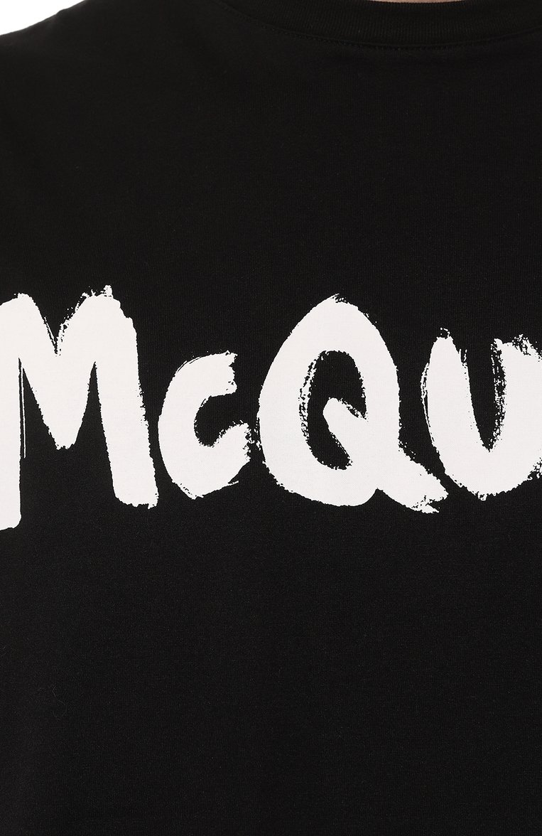 Хлопковая футболка ALEXANDER MCQUEEN, арт. 622104/QTZ57, фото 1