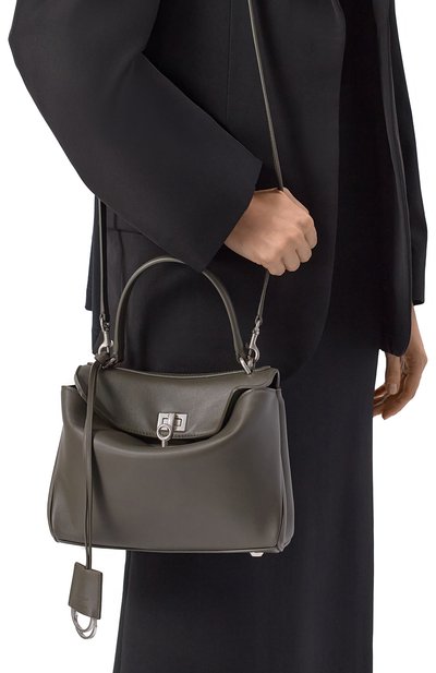 Сумка rodeo mini BALENCIAGA хаки цвета по цене 397500 руб., арт. 795456/2AA4U, фото 2 Сумка rodeo mini BALENCIAGA, арт. 795456/2AA4U, фото 2