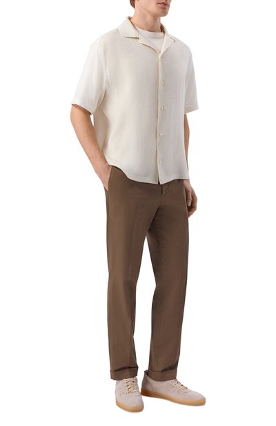 Мужская льняная рубашка PAUL&SHARK, арт. 26413201