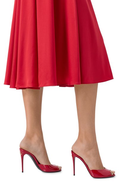 Кожаные мюли keira DOLCE & GABBANA, арт. CR1338/A1471, фото 3