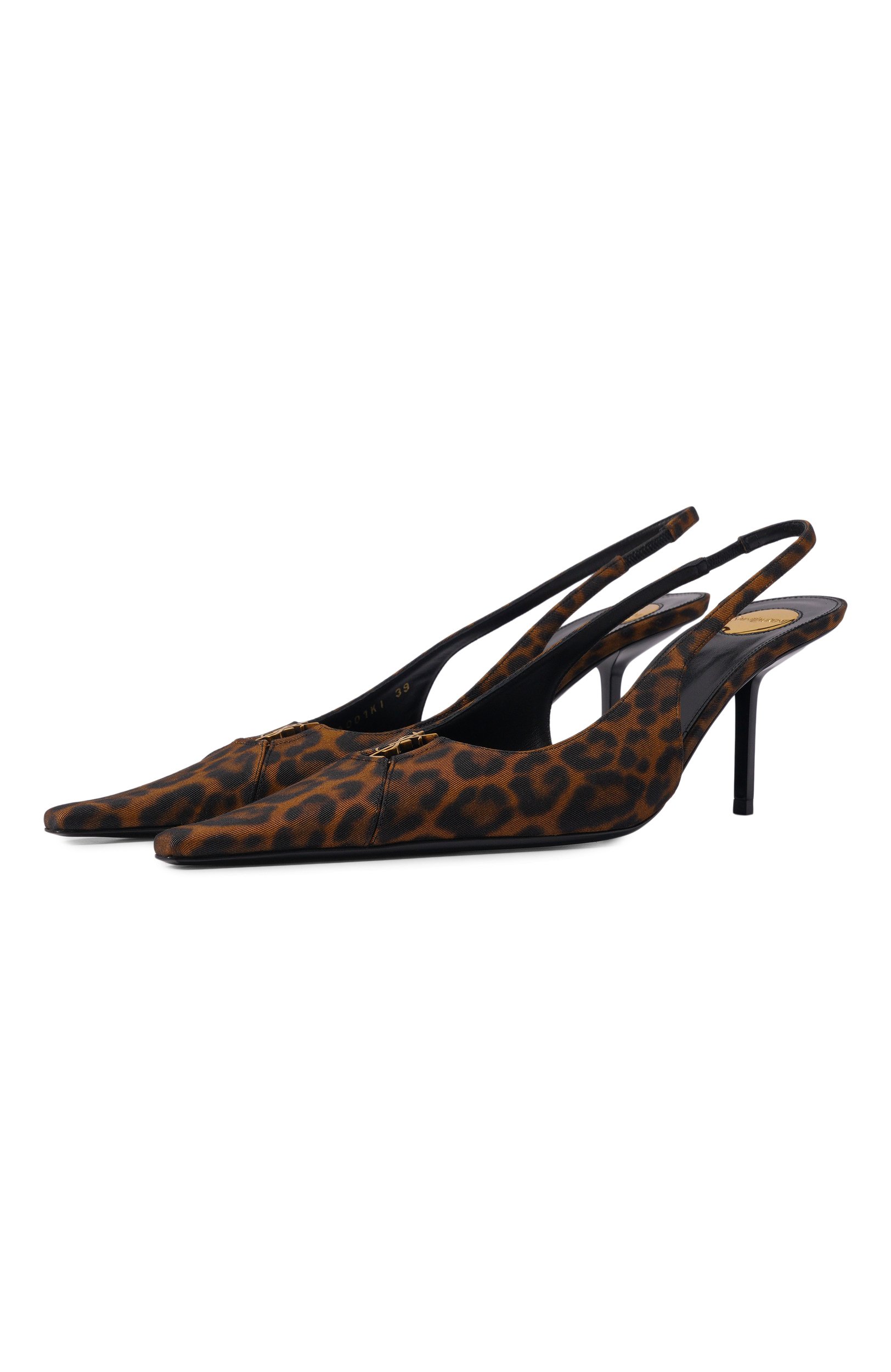 Текстильные туфли babylone SAINT LAURENT, арт. A001KI/AAC9R, фото 1