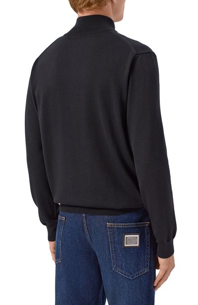 Шерстяной джемпер CORNELIANI черного цвета по цене 74450 руб., арт. 28M50A/2A25113, фото 4 Шерстяной джемпер CORNELIANI, арт. 28M50A/2A25113, фото 4