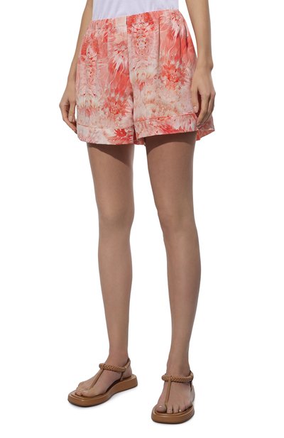 Шелковые шорты ALEXANDER MCQUEEN, арт. 685501/QCAE0, фото 3