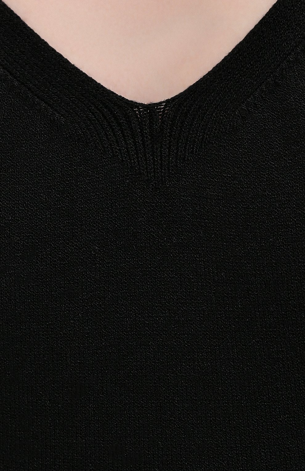 Боди из вискозы DRIES VAN NOTEN черного цвета по цене 39950 руб., арт. 211-11228-2700, фото 5 Боди из вискозы DRIES VAN NOTEN, арт. 211-11228-2700, фото 5