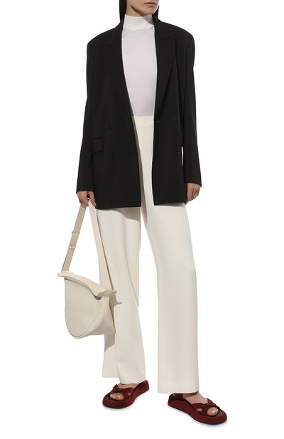 Замшевые сандалии THE ROW, арт. F1212-L25, фото 2