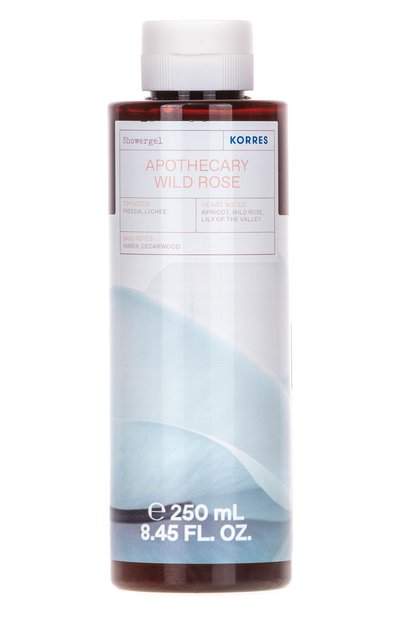 Женского гель для душа "аптекарская дикая роза" (250ml) KORRES, арт. 5203069092336