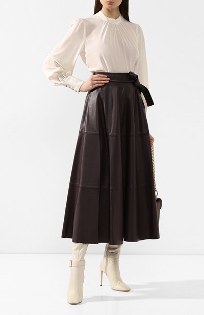 Кожаная юбка ZIMMERMANN, арт. 6664SRES, фото 2