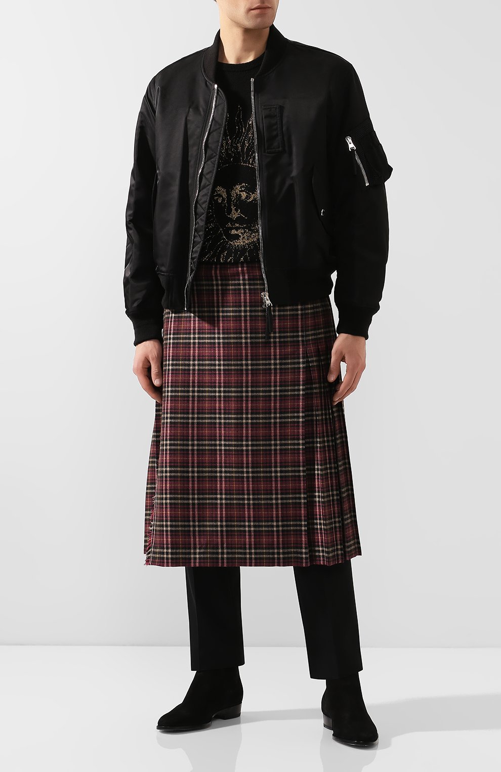 Шерстяной килт GUCCI, арт. 579037/Z8AEA, фото 2