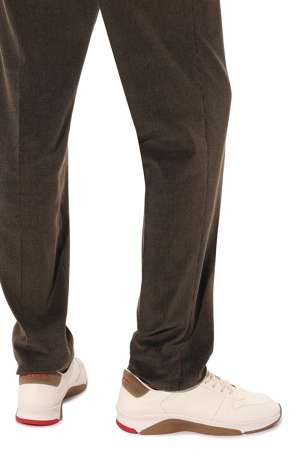 Кожаные кроссовки KITON, арт. USSA002NX0019, фото 3