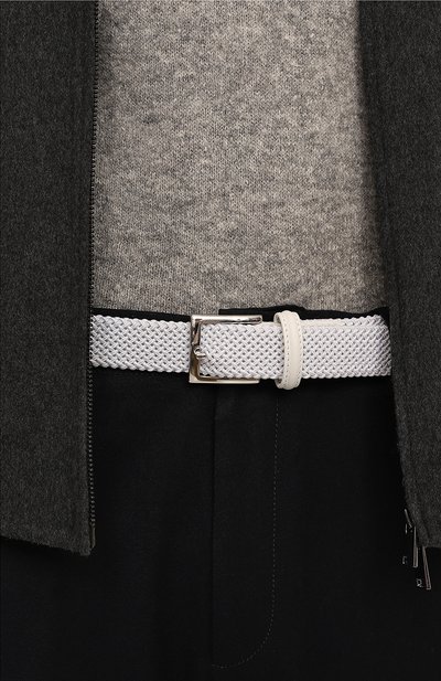 Текстильный ремень KITON, арт. USC3688N01040, ф�ото 2