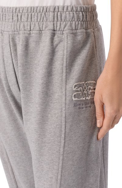 Хлопковые брюки GANNI, арт. A1080058, фото 5