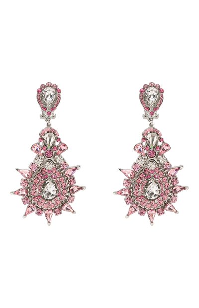 Серьги-клипсы с подвесками и кристаллами swarovski LARISA BARRERA, арт. EE615P, фото 1