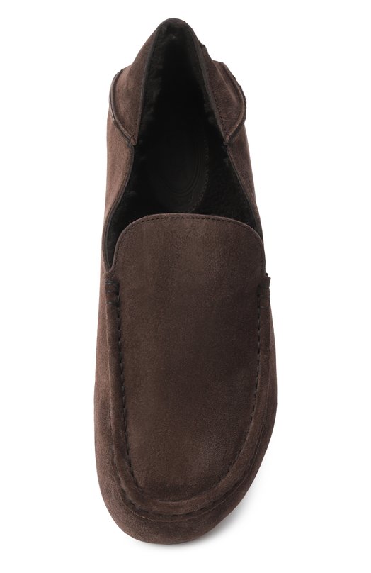 Замшевые мокасины Slipper Tod’s XXM58L0IX61RE0 Коричневый  XXM58L0IX61RE0 Фото 6
