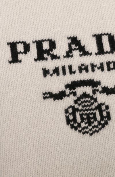 Шарф из шерсти и кашемира PRADA, арт. UMS392-1YMW-F0K74-202, фото 3