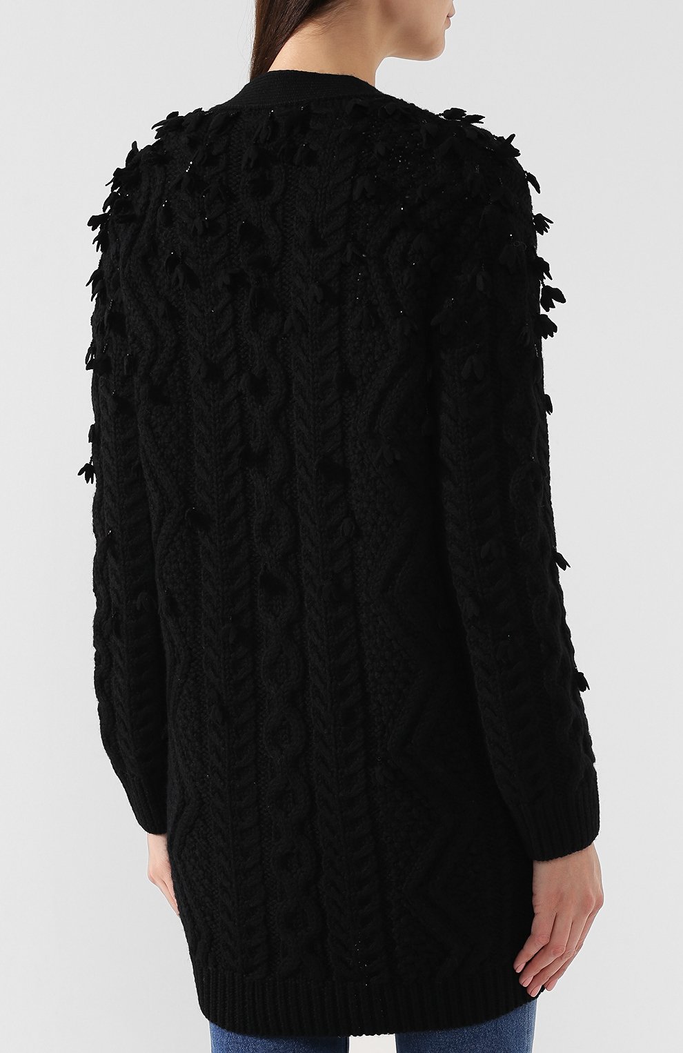 Шерстяной кардиган VALENTINO, арт. SB3KA00I4RC, фото 4