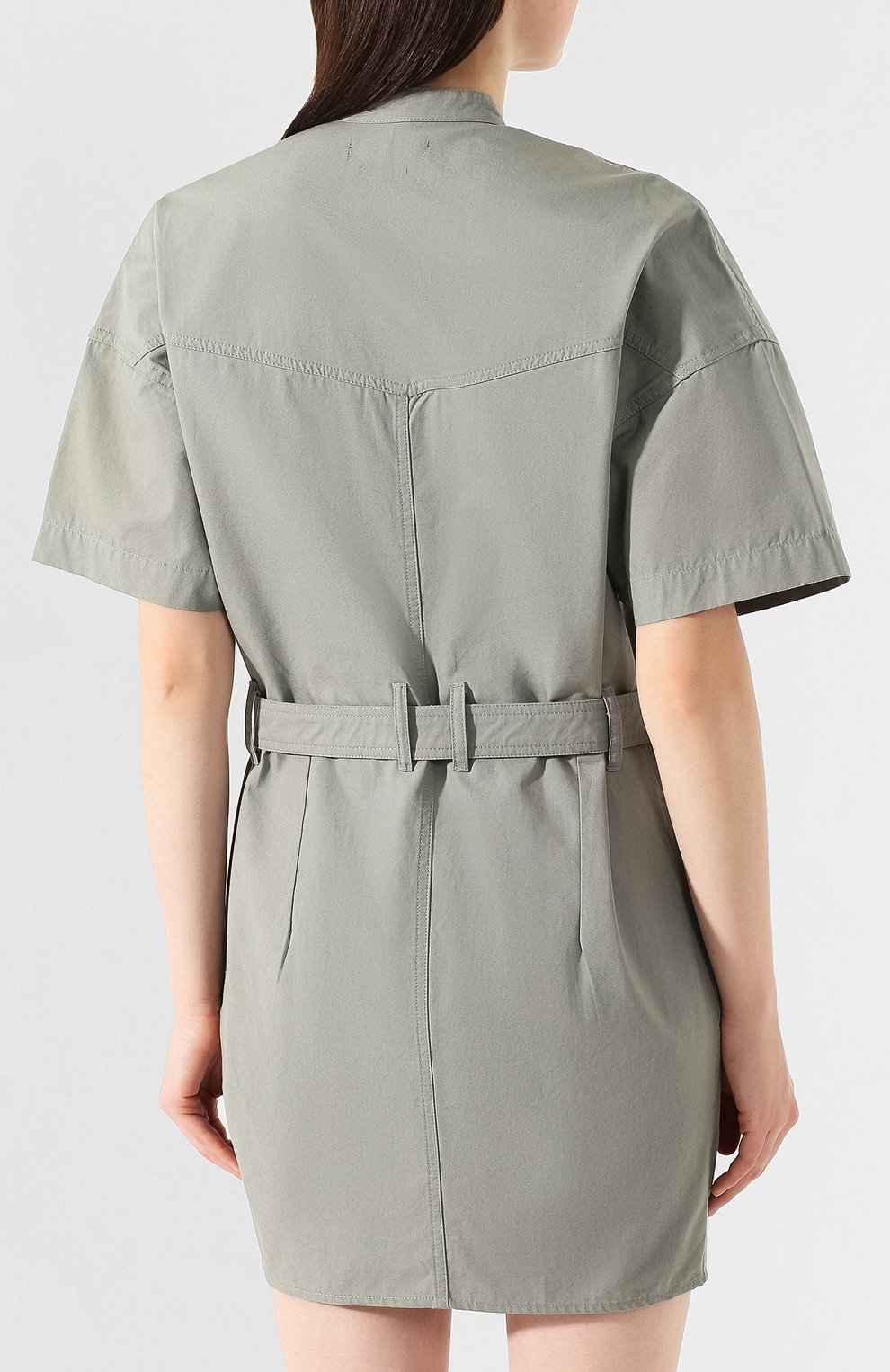 Хлопковое платье ISABEL MARANT ETOILE, арт. R01617-20P014E/Z0LINA, фото 4