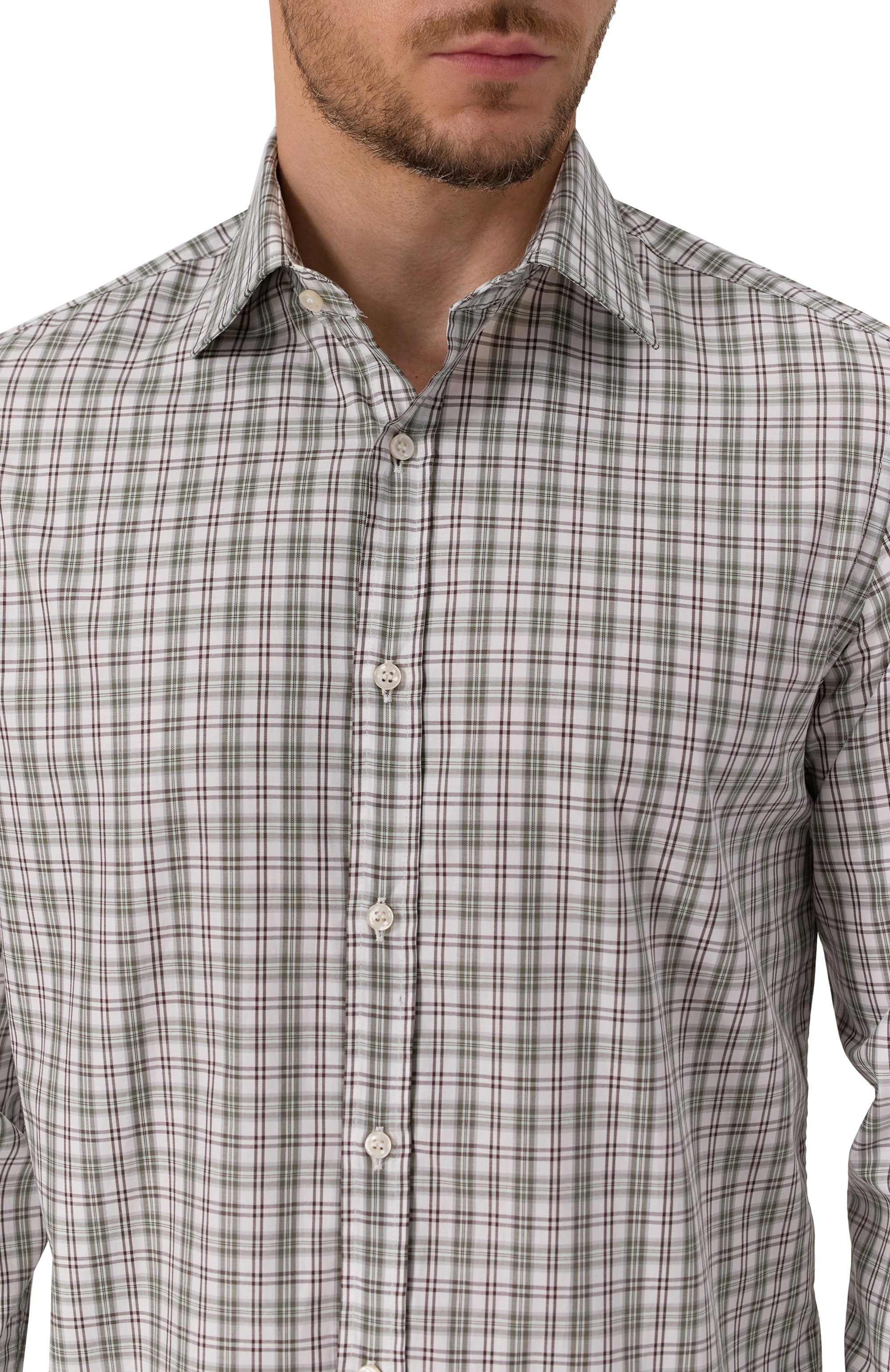 Хлопковая рубашка PAUL&SHARK, арт. 15313086CF, фото 5