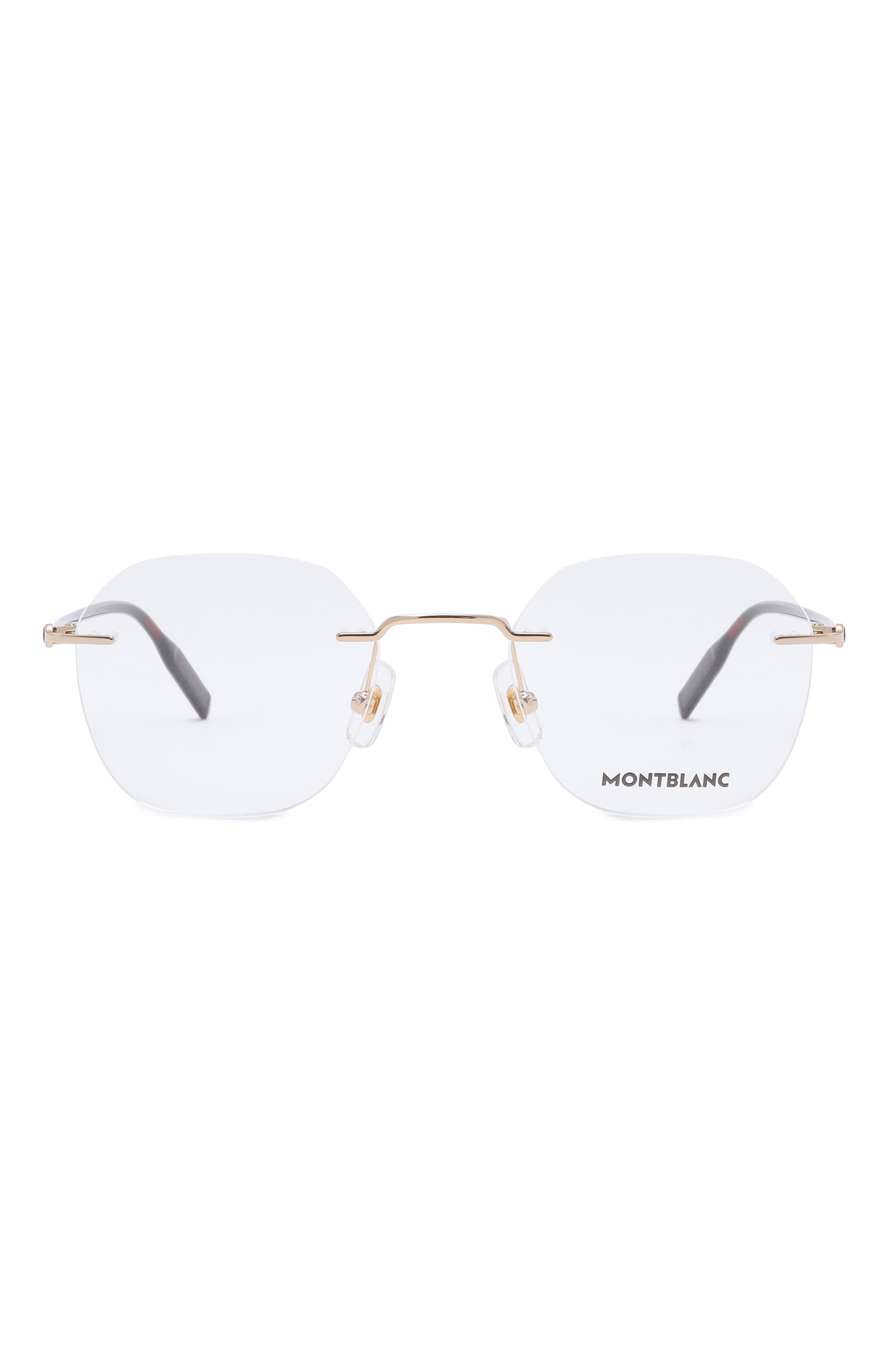 Оправа MONTBLANC золотого цвета по цене 29950 руб., арт. MB0471 003, фото 2 Оправа MONTBLANC, арт. MB0471 003, фото 2