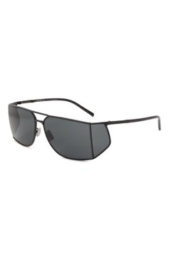 Женские солнцезащитные очки SAINT LAURENT черного цвета, арт. SL 750 001 | Фото 1 (Материал: Металл; Нос: Не проставлено; Региональные ограничения белый список (Axapta Mercury): Не проставлено; Тип очков: С/з; Очки форма: Прямоугольные, Маска; Оптика Гендер: оптика-женское)