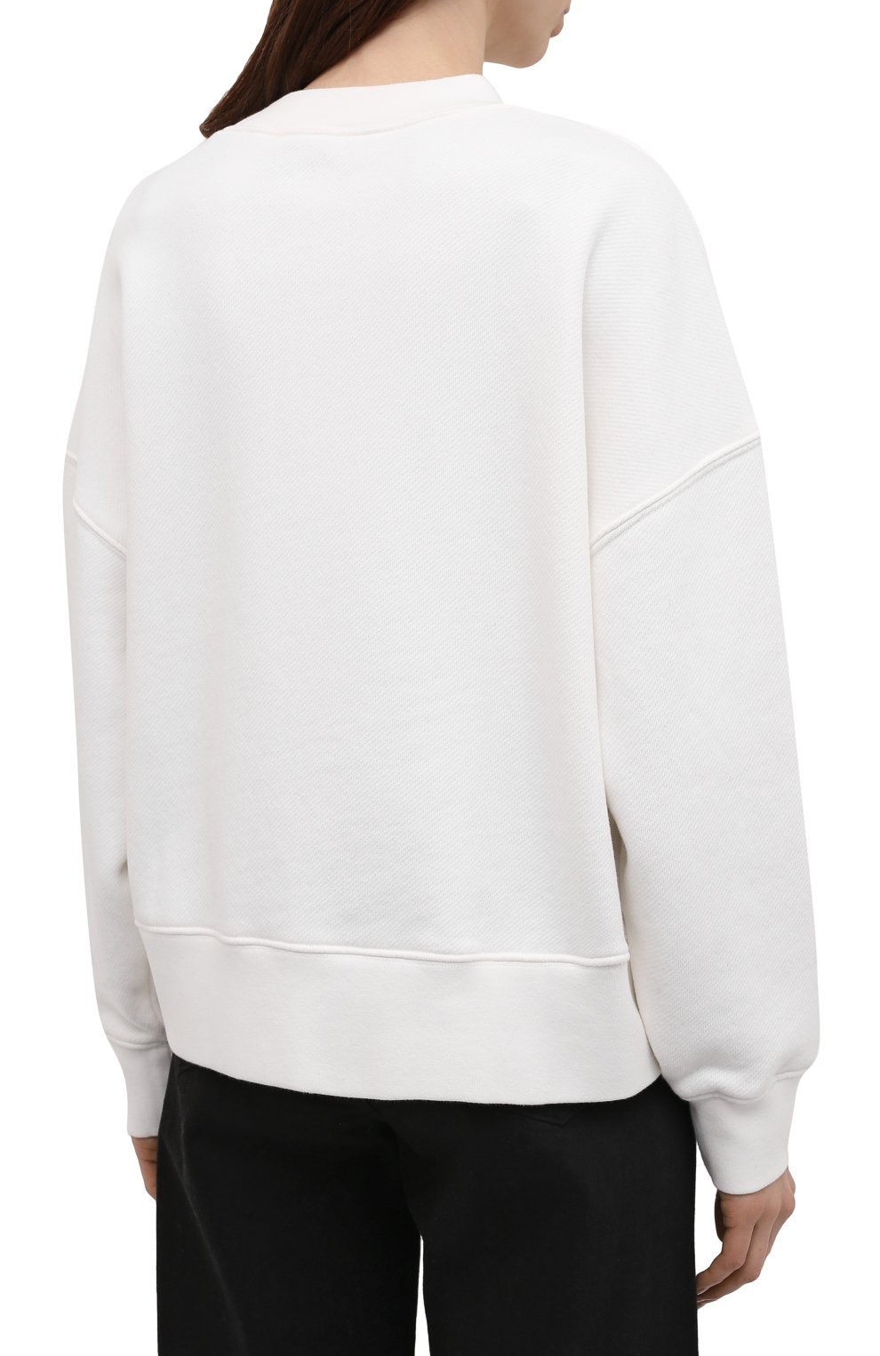 Хлопковый свитшот PALM ANGELS белого цвета по цене 65850 руб., арт. PWBA017S21FLE0040401, фото 4 Хлопковый свитшот PALM ANGELS, арт. PWBA017S21FLE0040401, фото 4