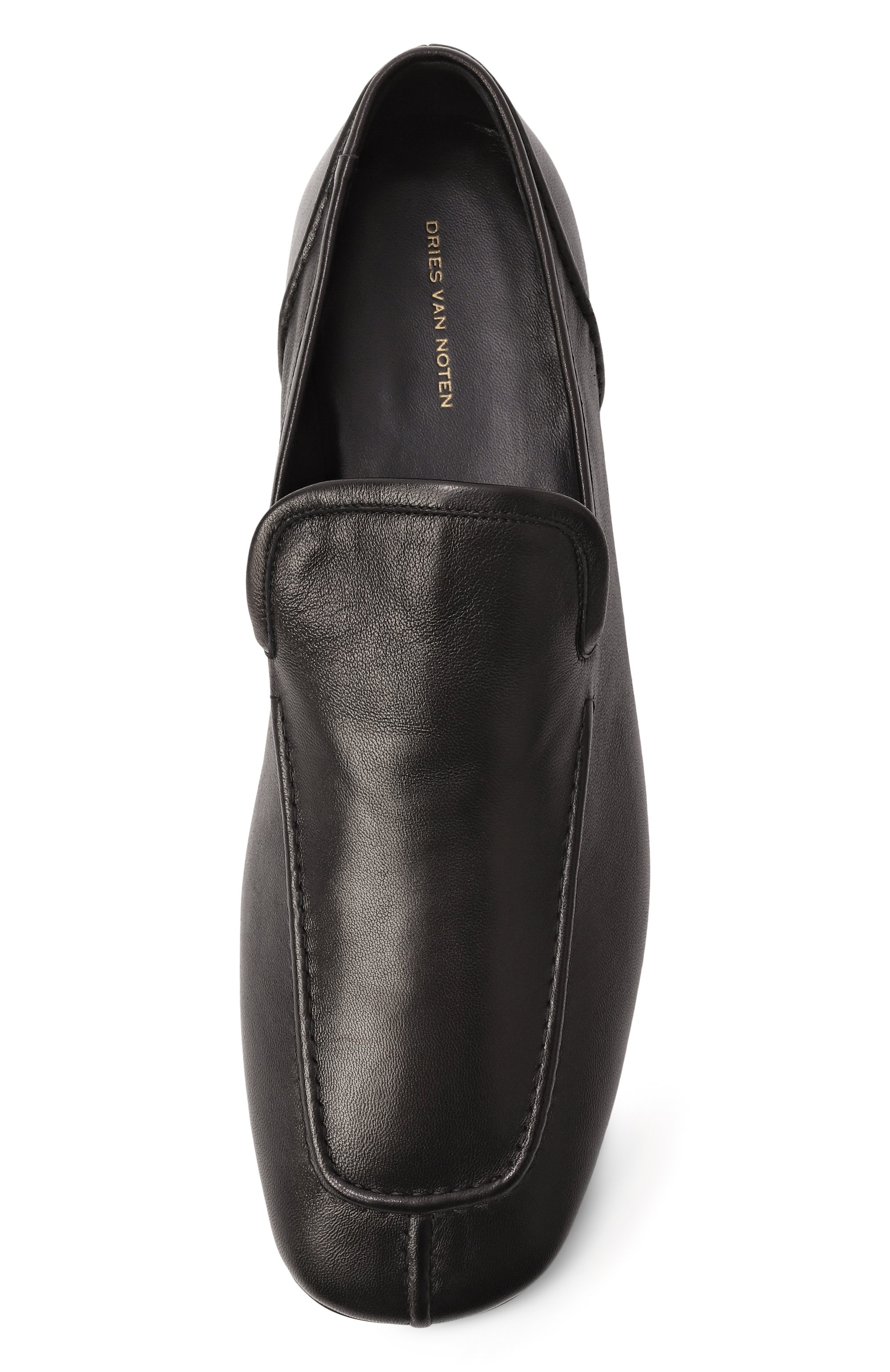 Кожаные лоферы DRIES VAN NOTEN, арт. MS251/1480/112, фото 6