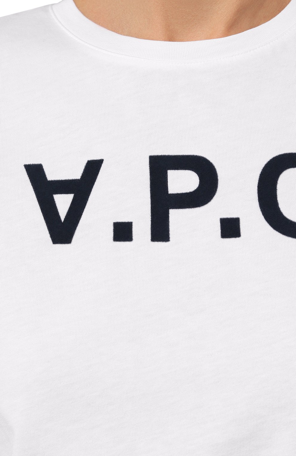 Хлопковая футболка A.P.C., арт. C0BQX-F26588, фото 5