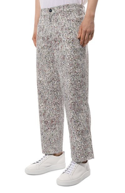 Джинсы KITON белого цвета по цене 71950 руб., арт. UPKN039K0758D01, фото 3 Джинсы KITON, арт. UPKN039K0758D01, фото 3