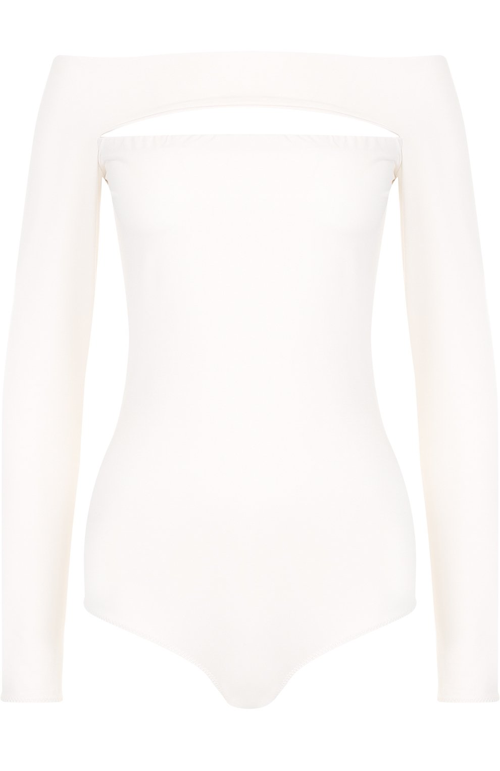 Однотонное боди с открытыми плечами MAISON MARGIELA, арт. S51NA0054/S23287, фото 1