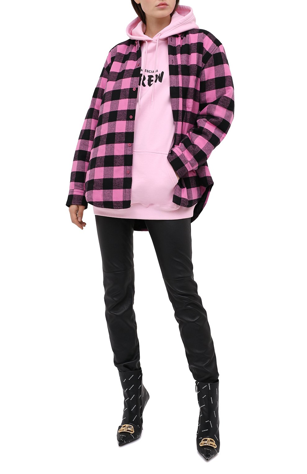 Хлопковая рубашка BALENCIAGA, арт. 626328/TIM26, фото 2