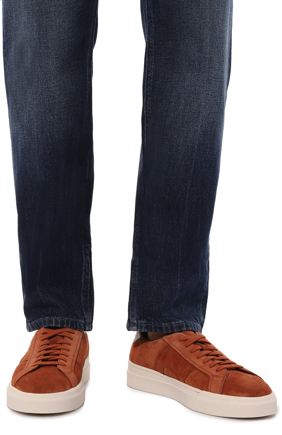 Замшевые кеды gloria SANTONI, арт. MBGG21967PNNKSHZ, фото 3