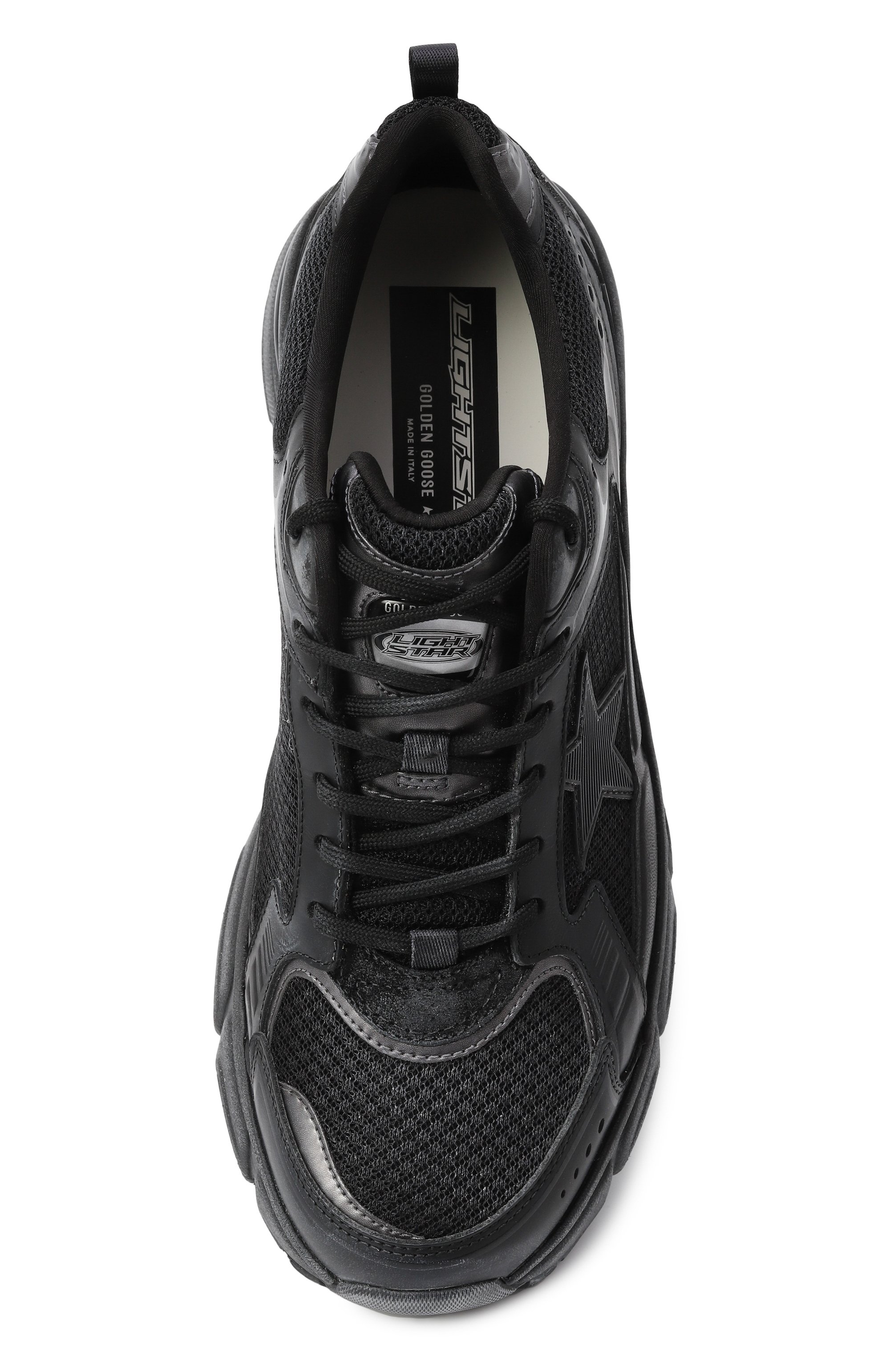 Комбинированные кроссовки lightstar GOLDEN GOOSE DELUXE BRAND, арт. GWF00724.F006473, фото 6