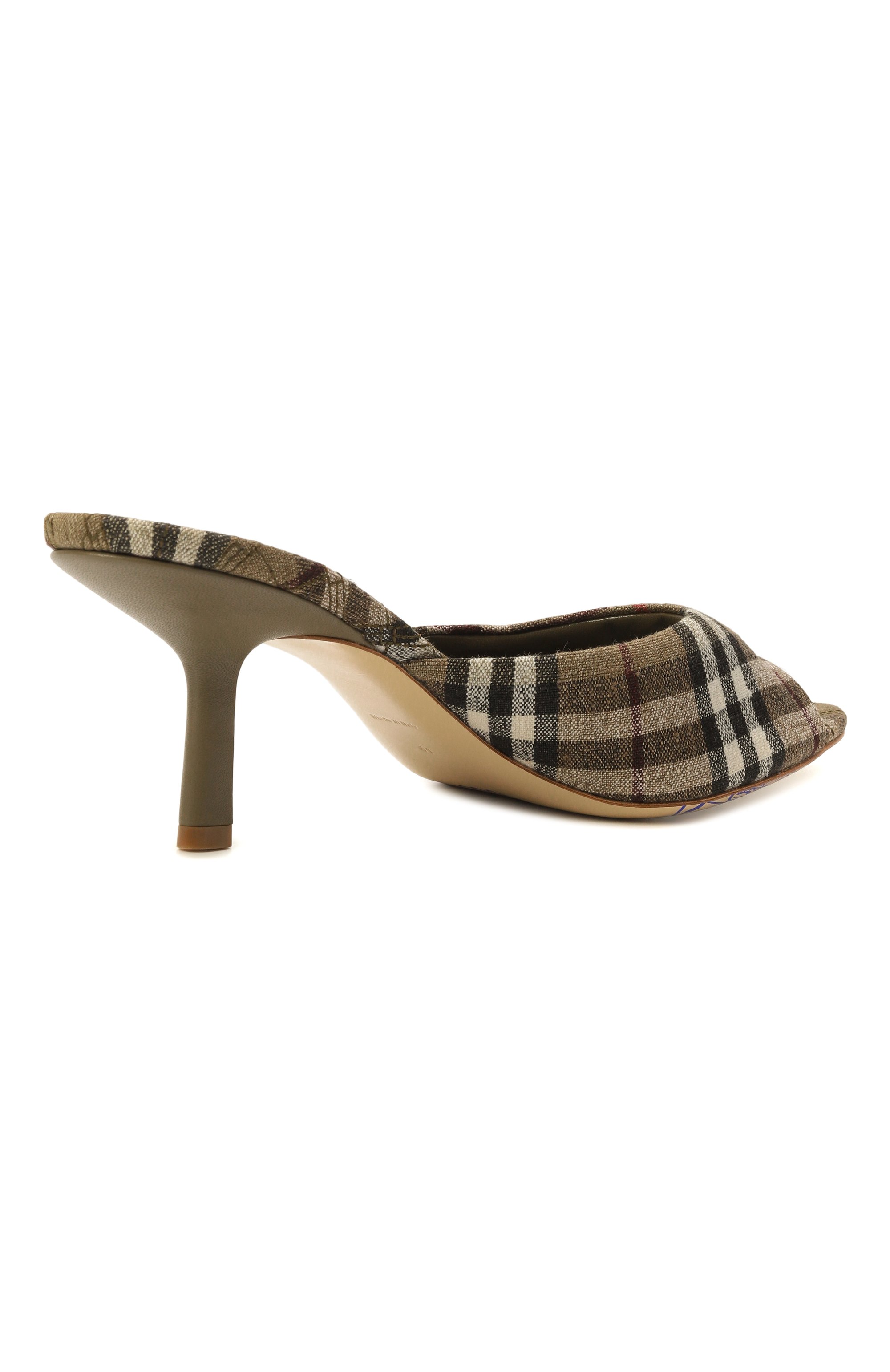 Текстильные мюли BURBERRY, арт. 8105116, фото 5